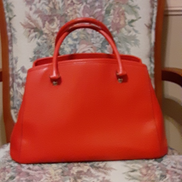 Coach 2015 Tangerine Margot Carryall Bag - Picture 3 of 12